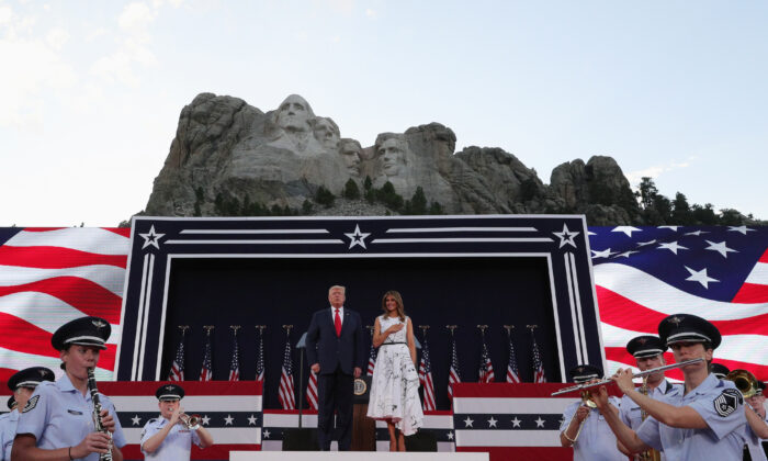 No CCP Virus Spike After Mount Rushmore Event Trump Attended: Governor ...