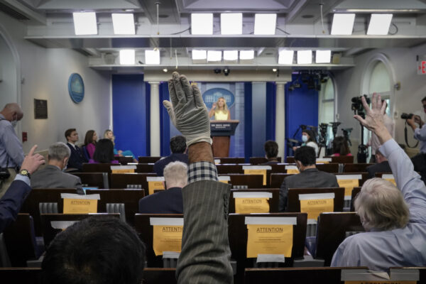 White House Press Secretary Kayleigh McEnany Holds Press Briefing