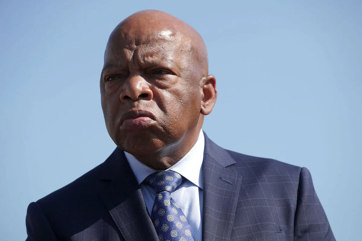 Rep. John Lewis (D-Ga.) on Capitol Hill in Washington, on Sept. 25, 2017. (Alex Wong/Getty Images)