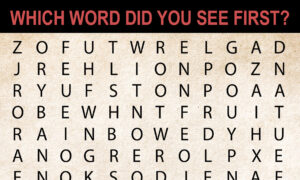 The Word You See First Can Reveal A lot About Your Personality ... and Your Biggest Obstacle
