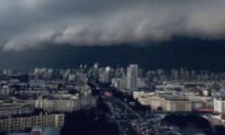 Daytime Drastically Goes Dark as Night, Torrential Rain and Hail Hits Northeast China