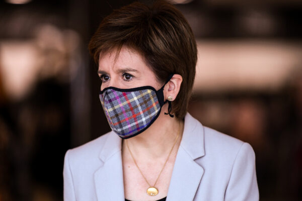 First Minister of Scotland Nicola Sturgeon