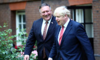 Pompeo in UK to Discuss China With Prime Minister Boris Johnson