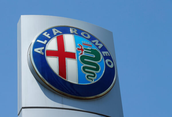 An Alfa Romeo logo