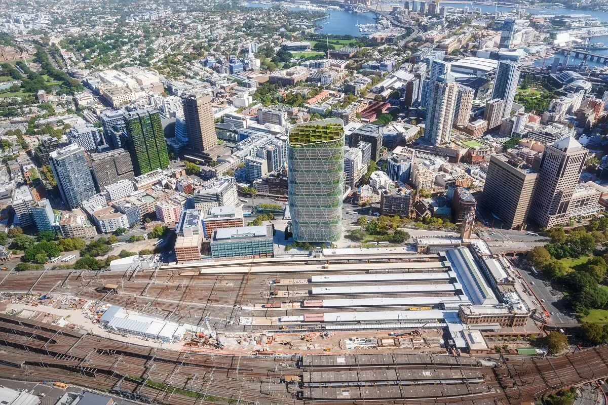 Fast tracking the rezoning plan for the first stage of Central Tech Precinct will pave the way for Atlassian’s 40-storey timer tower HQ Office. (Supplied by Atlassian)  
