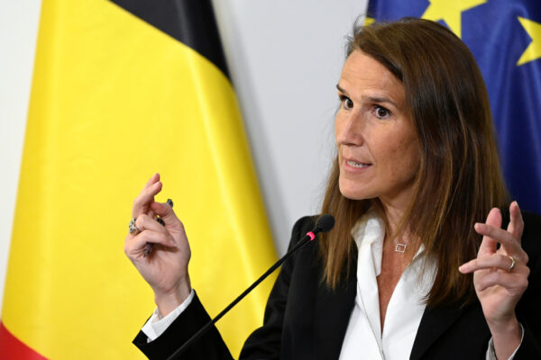Belgium's Prime Minister Sophie Wilmes