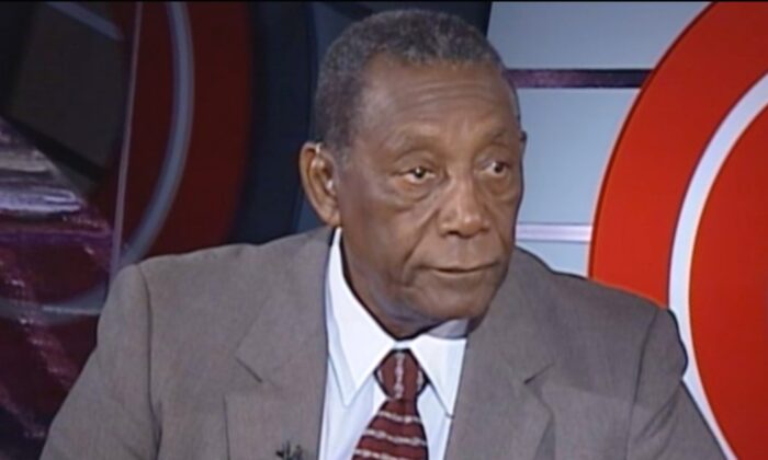 Charles Evers, the brother of civil rights leader Medgar Evers, in a still image from video. (Screenshot/CNN)