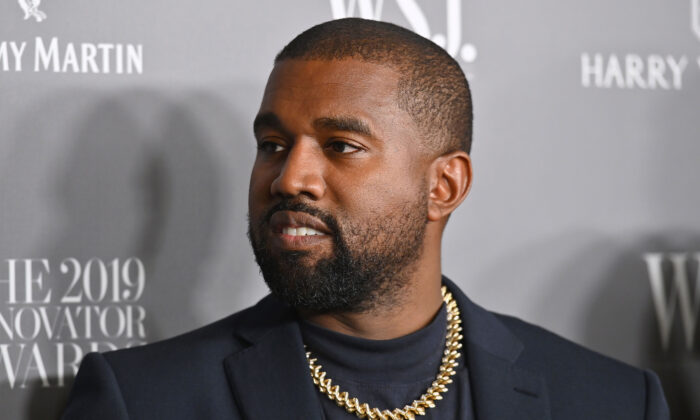 U.S. rapper Kanye West attends the WSJ Magazine 2019 Innovator Awards at MOMA in New York City on Nov. 6, 2019. (Angela Weiss/AFP via Getty Images)