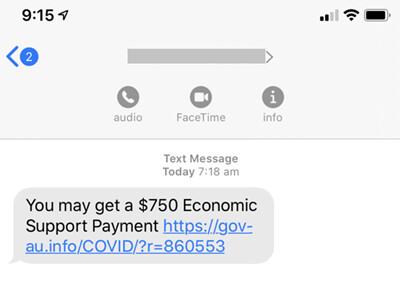 covid-financial-assistant-750-payment-scam