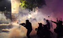 Federal Officers Fire Tear Gas, Make Arrests After Portland Rioters Launch Fireworks Into Courthouse
