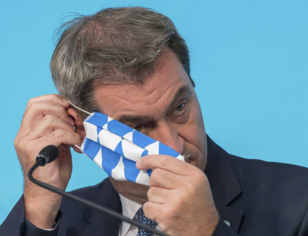 Markus Soeder, Prime Minister of German federal state Bavaria