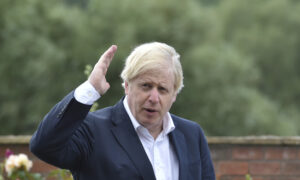 UK's Johnson Says Plan to Break Brexit Treaty Needed to Counter EU's 'Revolver'