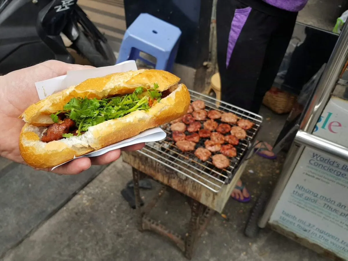 Banh mi from Banh Mi 37 Nguyen Trai in Ho Chi Minh City, Vietnam. (James Clark/NomadicNotes.com)