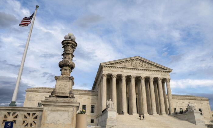 The Supreme Court in Washington, on March 10, 2020. (Samira Bouaou/The Epoch Times)