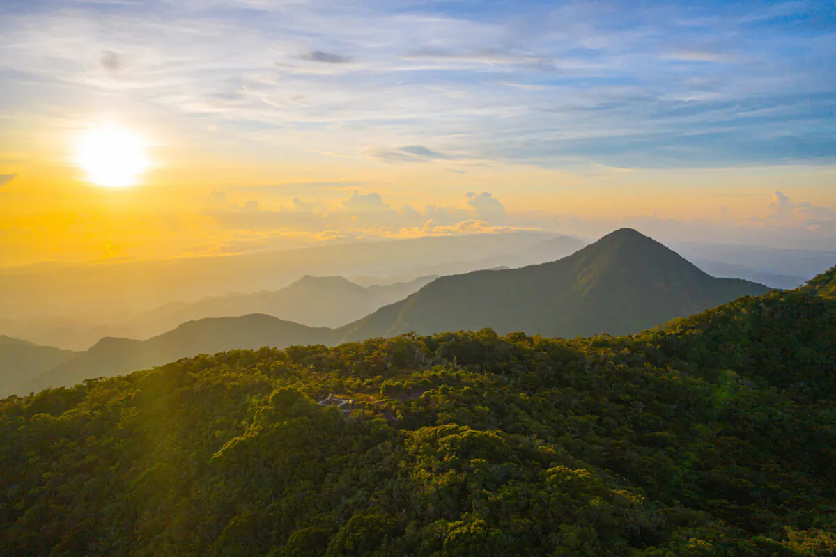 Blue and John Crow Mountains. (Courtesy of Jamaica Tourism Board)