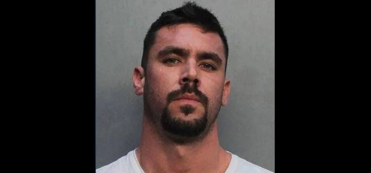 David Hines in a booking photo. (Miami Police)