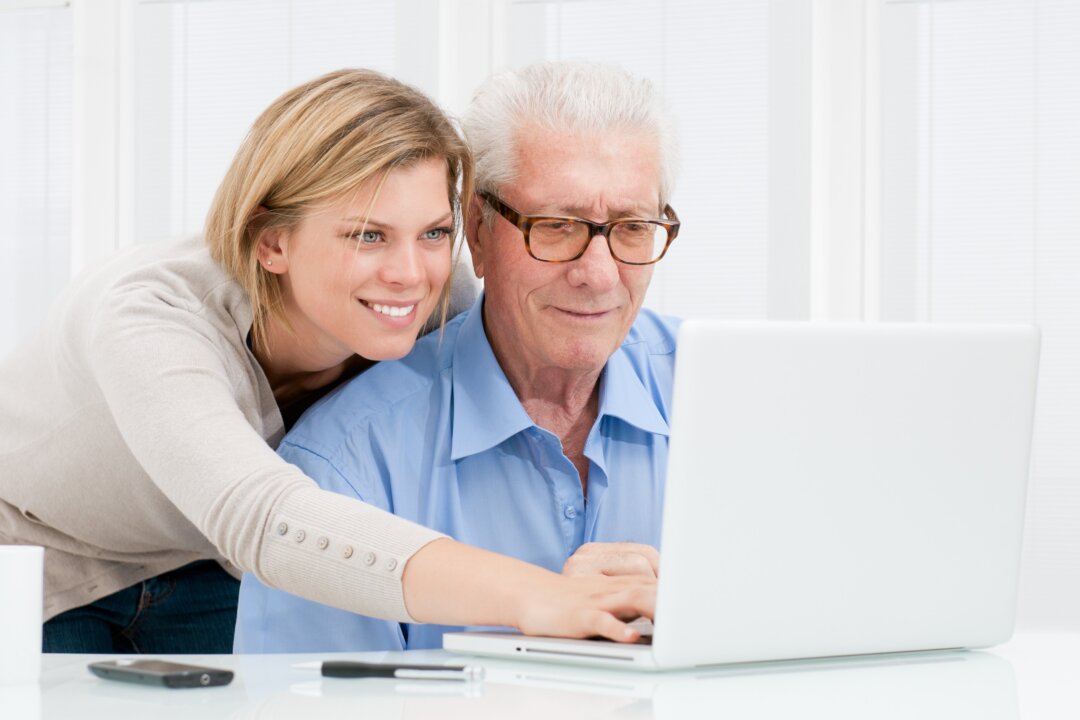 Many older adults without access to technology have struggled to get health care and social connection. (Rido/Shutterstock)