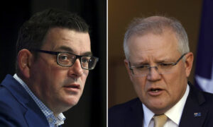 AU PM Scott Morrison Guarantees Vic Childcare Places, Jobs