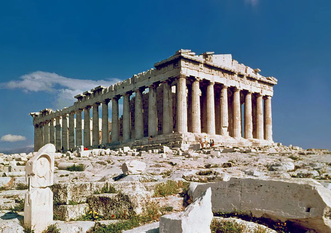 People prefer classic architecture. The Parthenon in Athens, Greece, 1978. (Steve Swayne/CC BY 2.0)