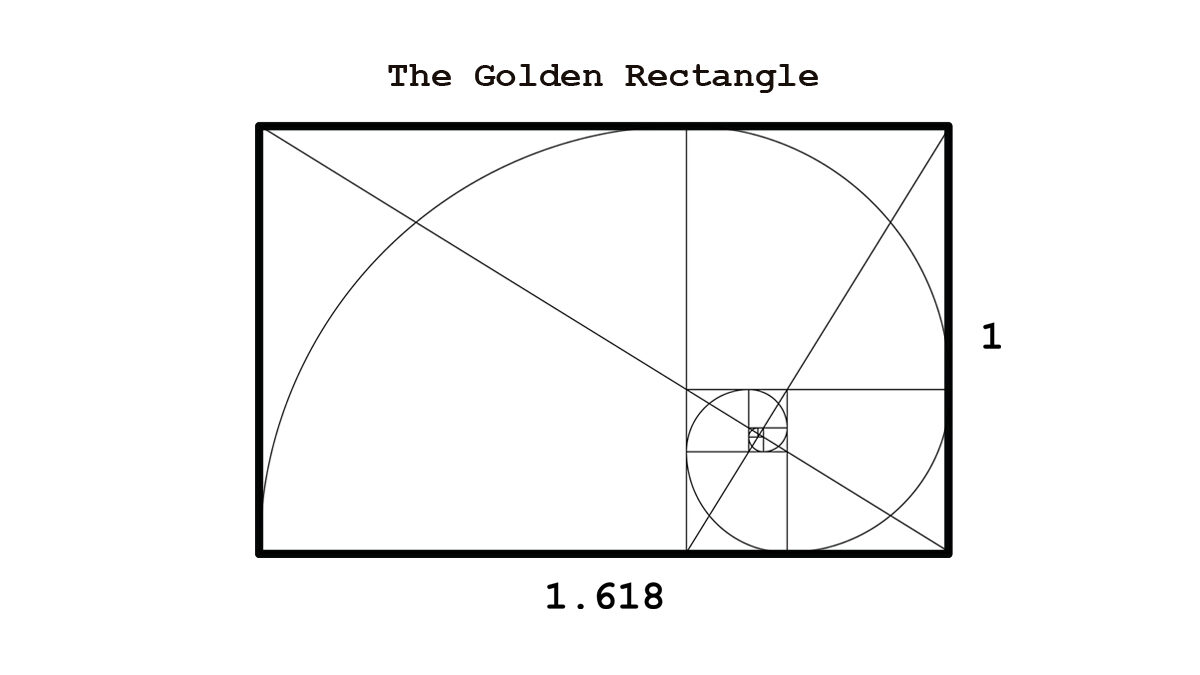 golden rectangle and art