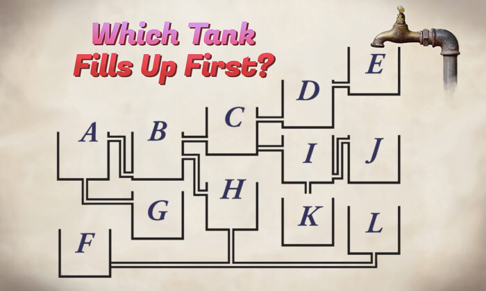 Can You Tell Which Water Tank Will Fill Up First If You Solve It You May Be A Physics Genius