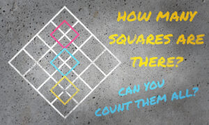 Can You Find All the Squares in This Puzzle? Only EXPERTS Can Count ALL of Them!