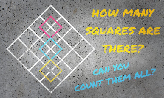 Can You Find All the Squares in This Puzzle? Only EXPERTS Can Count ALL of Them!
