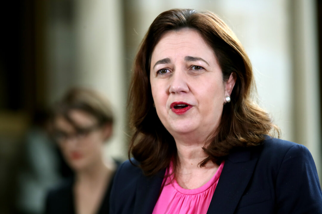 Queensland Premier Annastacia Palaszczuk speaks during a press conference in Brisbane, Australia on June 16, 2020. (Jono Searle/Getty Images)