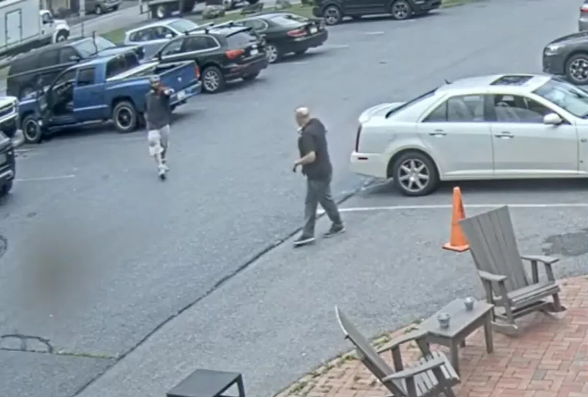 Surveillance footage. (Courtesy of Bethlehem Township Police Department)
