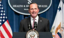 Health Secretary Azar to Visit Taiwan, Highest-Level US Official to Visit in 4 Decades