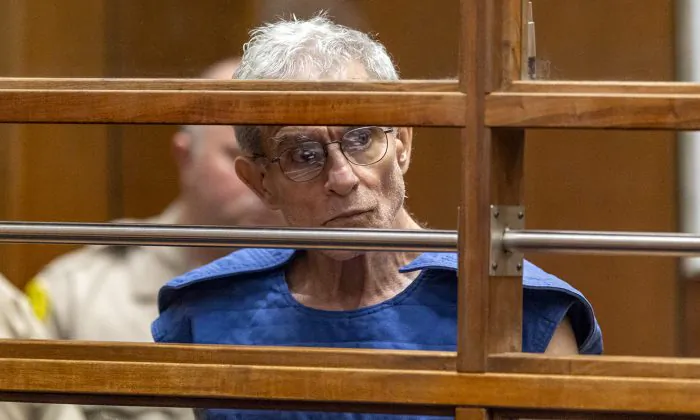 Ed Buck appears in Los Angeles Superior Court in Calif. on Sept. 19, 2019. (Damian Dovarganes/AP Photo)