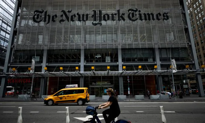 New York Times Takes Down Chinese Propaganda Advertorials