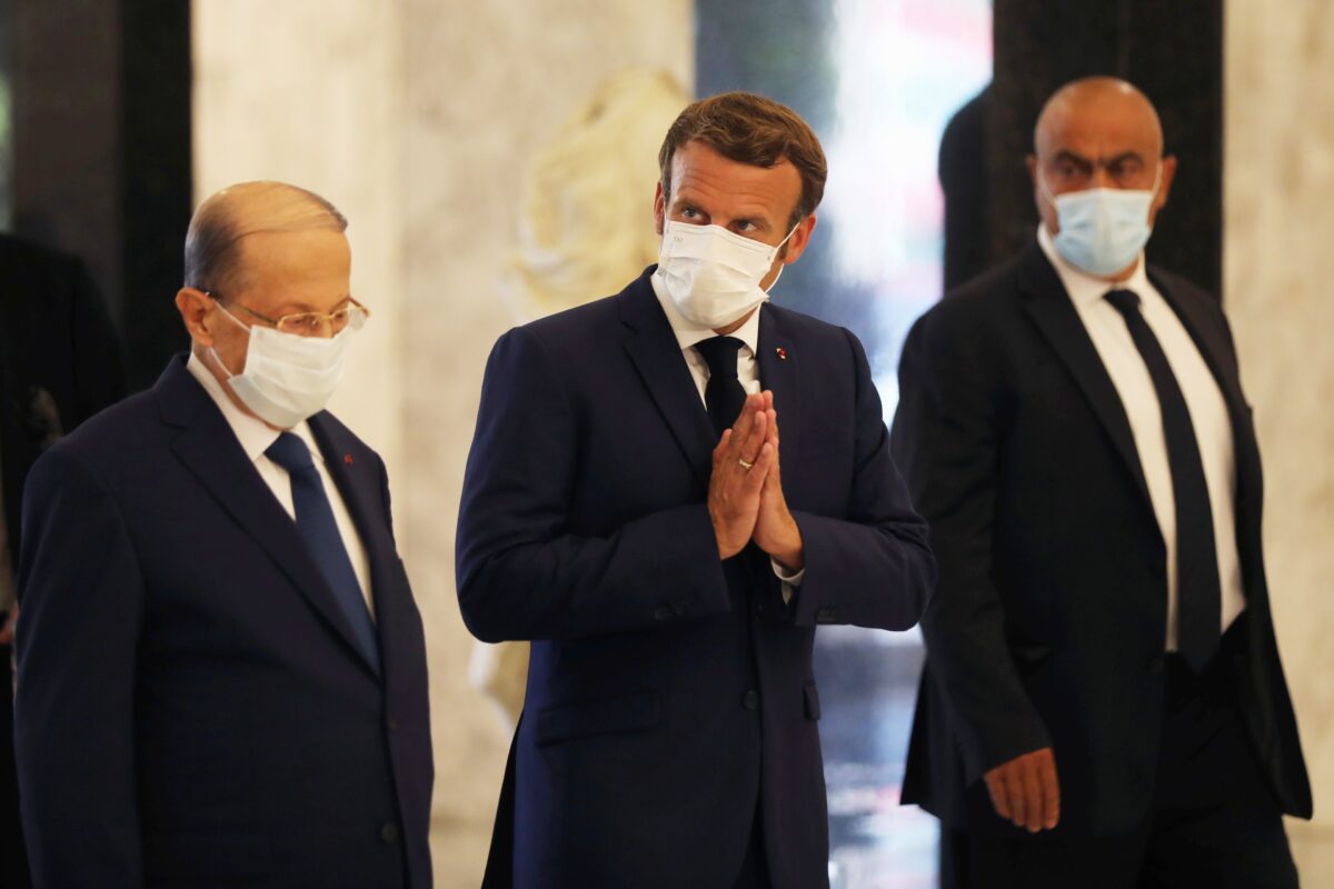 France Macron Lebanon Beirut