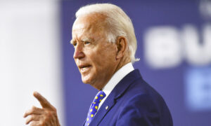 Biden Campaigns Hard on Healthcare