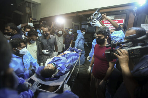 India Plane Crash Lands
