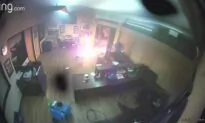 Riot Declared as Fire Burns in Portland Police Union Offices