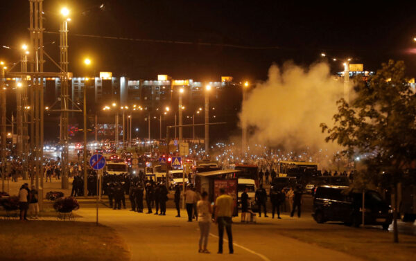 Belarus election protest