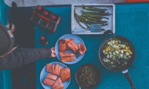 Sweet and Smoky Grilled Salmon