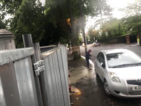 Construction works at Belfasts Chinese consulate