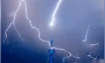 Bizarre Lightning In China Strikes Oriental Pearl Tower; CCP Puts Missile Launches In Range of Taiwan