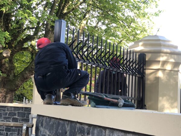 Clanti climb rails installed at Chinese consular In Belfast