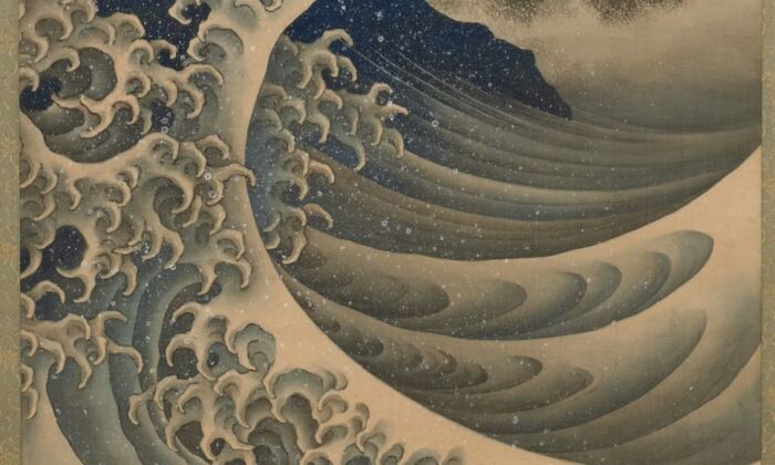 tsunami hokusai goldenratio