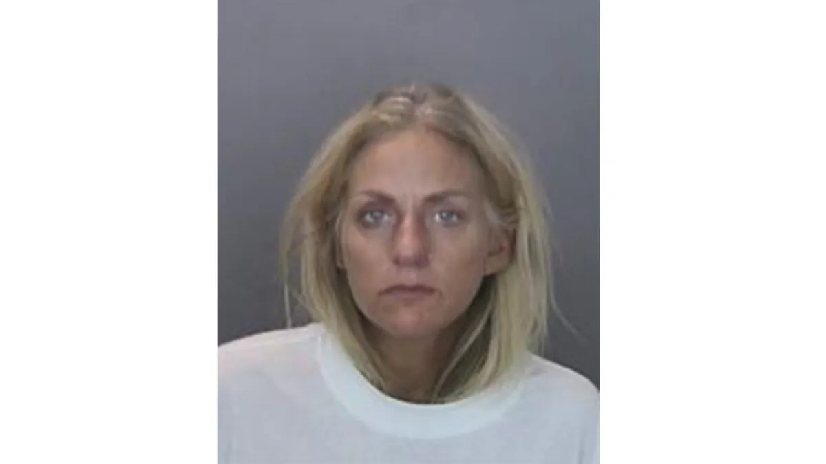 Suspect Courtney Pandolfi, who allegedly struck and killed a 23-year-old pregnant woman with her vehicle, is seen in a police photograph in Anaheim, Calif., on Aug. 11, 2020. (Courtesy of Anaheim Police Department)