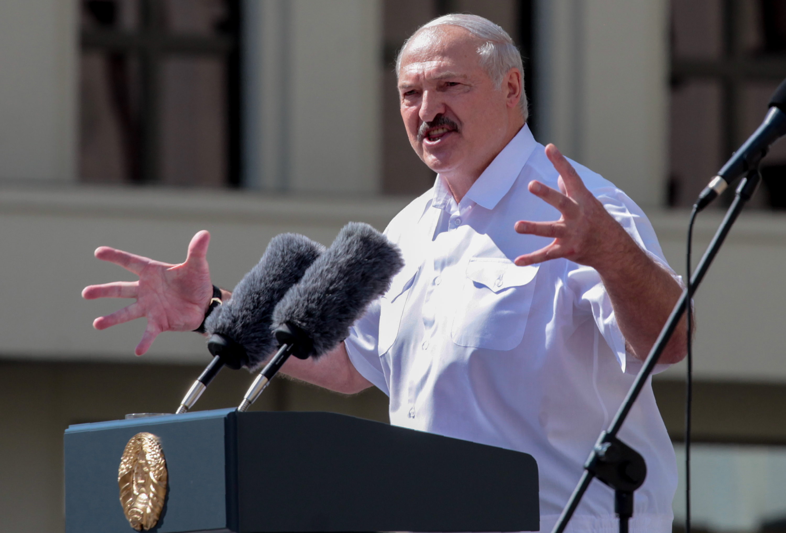 Belarus president Lukashenko