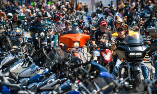 Motorcyclists Gather for Annual Rally in Sturgis, South Dakota