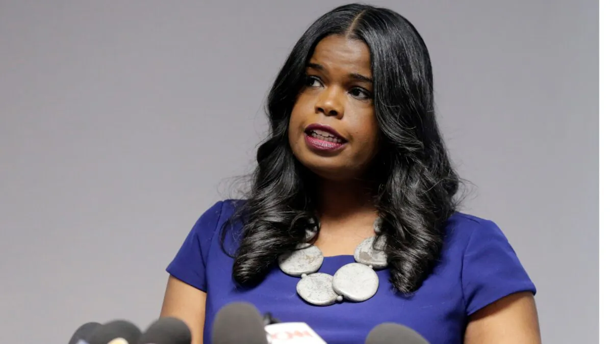 Cook County State's Attorney Kim Foxx speaks at a news conference in Chicago, Ill., on Feb. 22, 2019 (Kiichiro Sato/AP Photo)