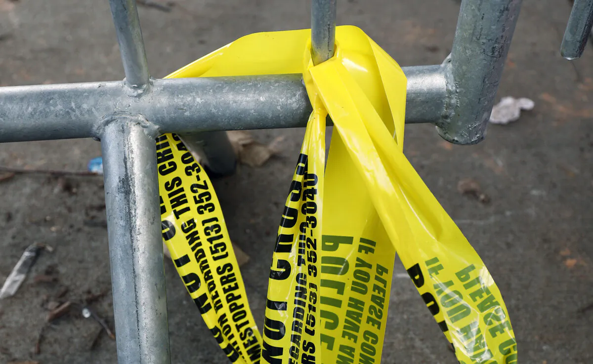 Police tape in a file photo. (Bill Pugliano/Getty Images)