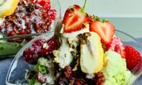 Green Tea Bingsu (Korean Shaved Ice)