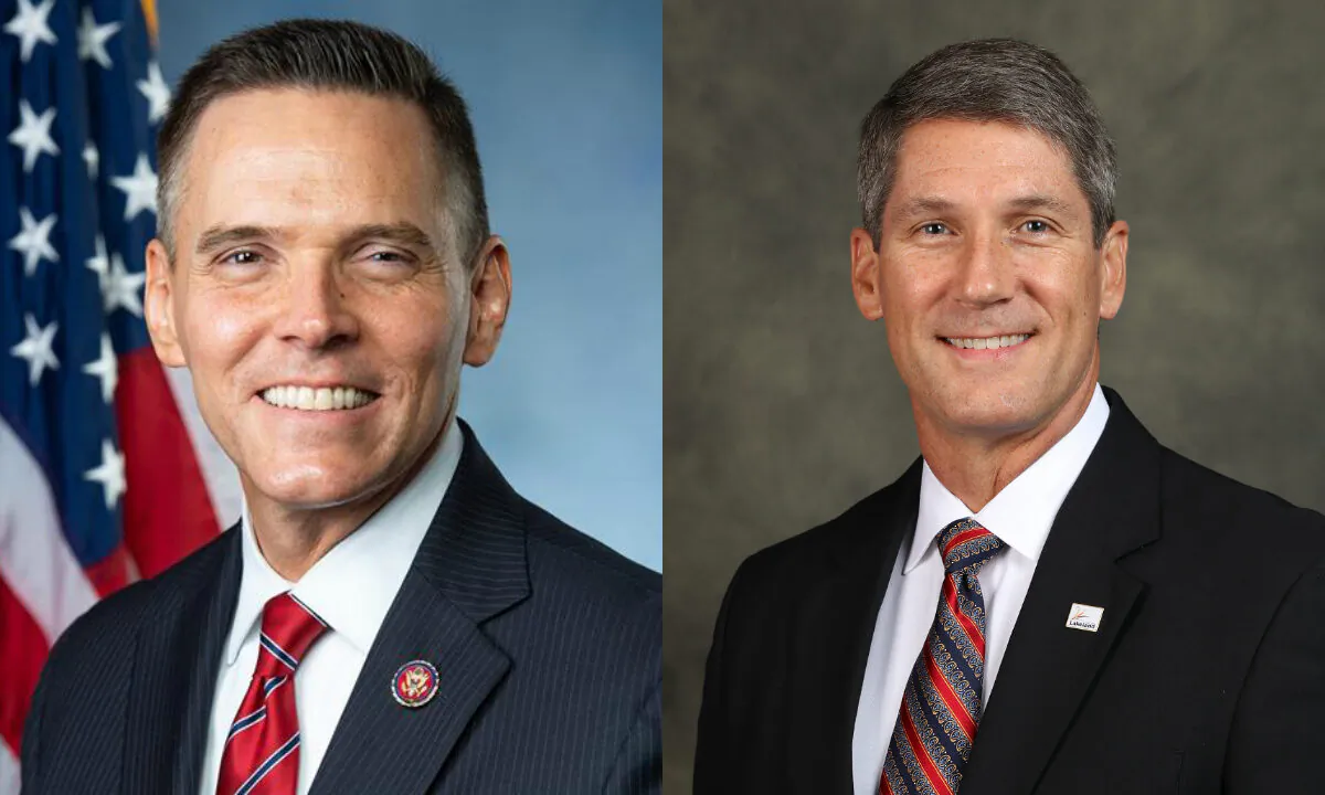 (L) Rep. Ross Spano (R-Fla.) and Lakeland city commissioner Scott Franklin. (Rep. Ross Spano's office; city of Lakeland)