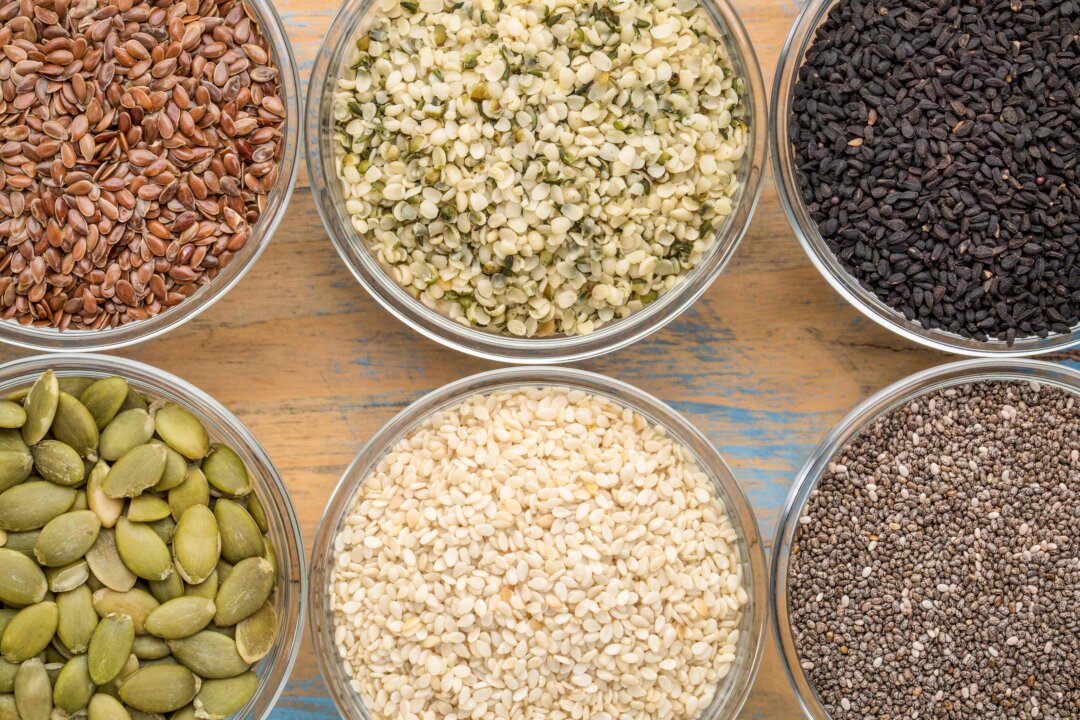 Seeds are nutrient dense and delicious. They make a great snack and can be added to almost anything to add vitamins, minerals, and flavor. (marekuliasz/Shutterstock)